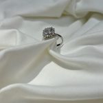 Anillo Moissanita Princesa