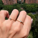 Anillo Solitario Diamante 0.10 ct