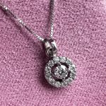 Dije Halo Moissanita