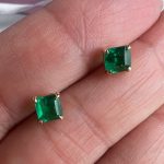 Topitos Esmeraldas cuadradas