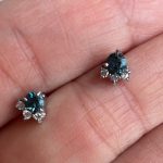 Topitos Topacio london blue y diamantes